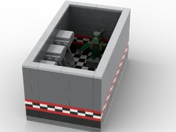 Fnaf 1 Back room with Springtrap