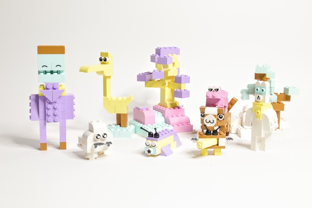 Lego 11028 - set 1 of pastel fun
