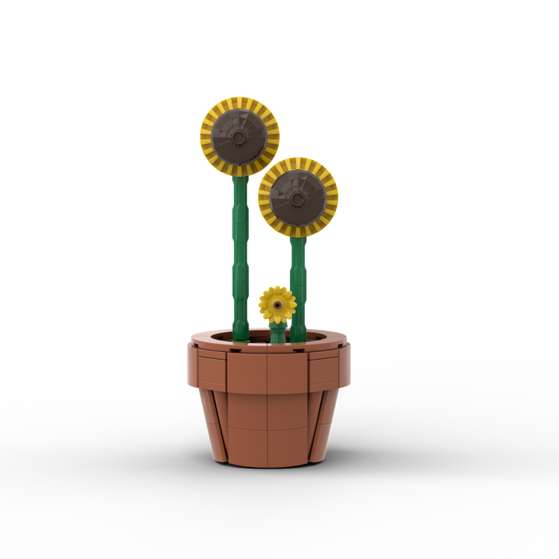 Lego Tiny Potted Sunflowers