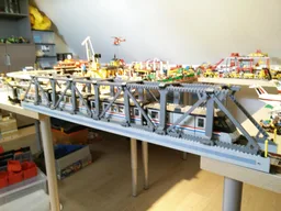 Truss Train Bridge