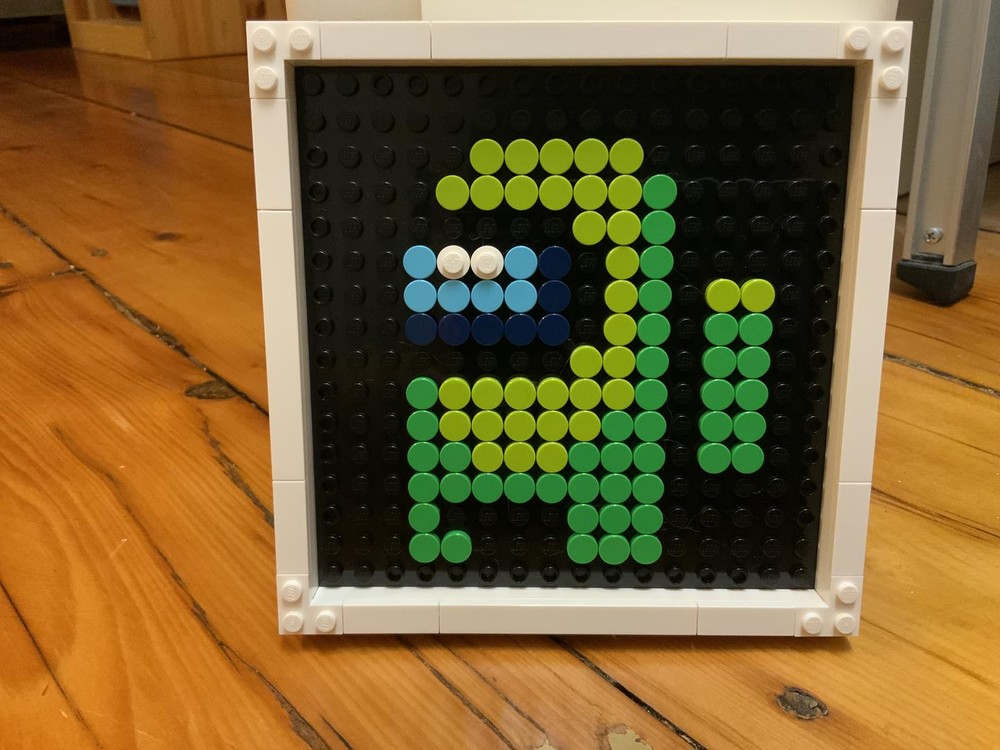 Lego Green Among Us