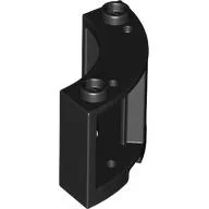 Window Round 3 x 3 x 2 / Black