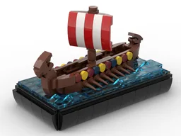 Small Viking Longship