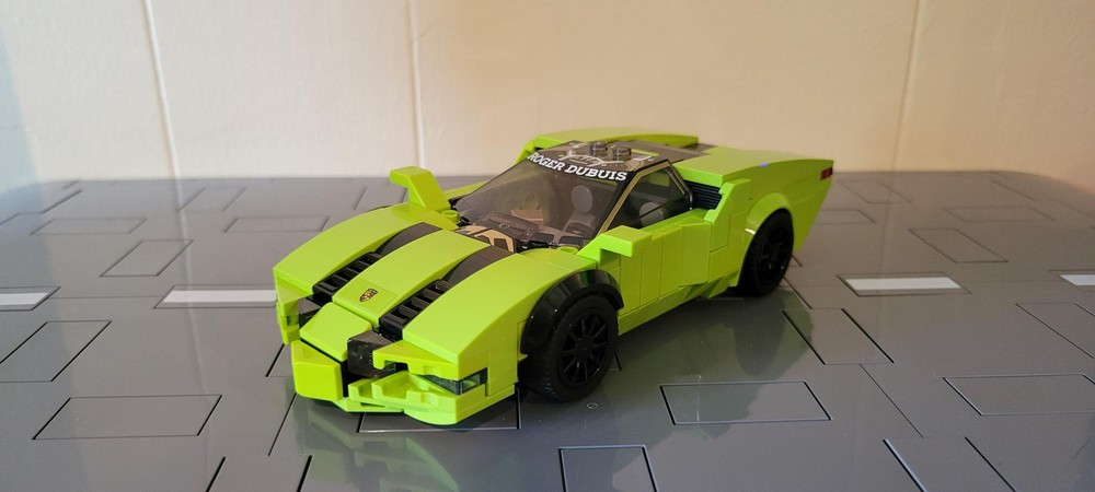 Lego Lime-Black Supercar