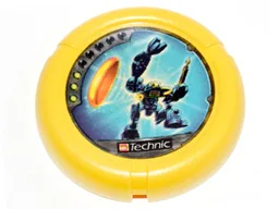 Large Figure Throwing Disk, Scuba / Sub, 3 Pips, Scuba Throwing Disk Print