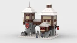 Mini Medieval Building
