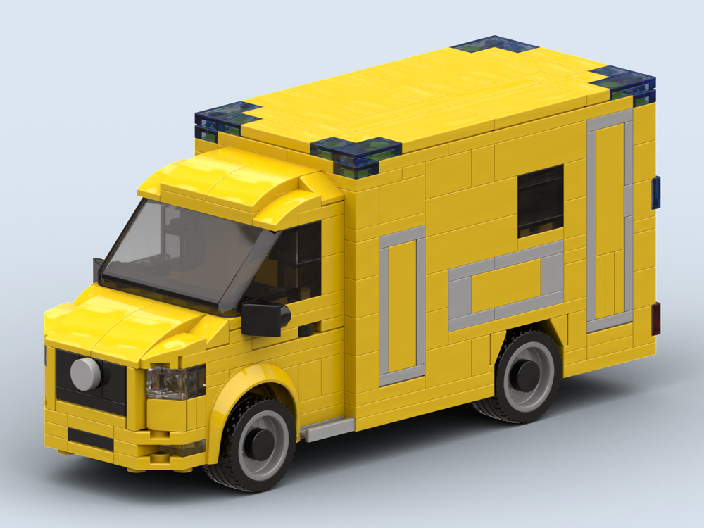 Lego Dutch Box Van Ambulance