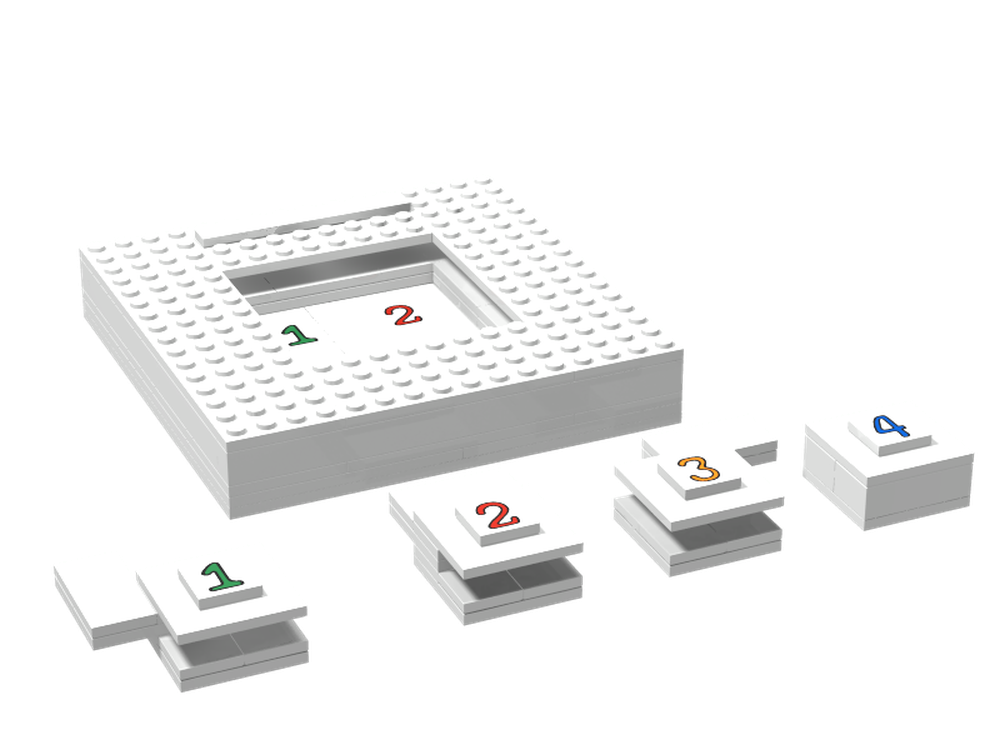 Lego The 4 Pieces Puzzle