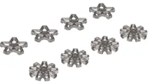 Wheel Cover 5 Spoke Rimless and 9 Spoke Rimless for Wheel 72206pb01, 8 in Bag - 4 of Each (Multipack)