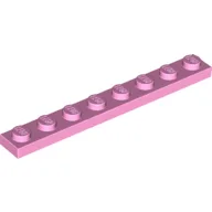 Plate 1 x 8 / Bright Pink