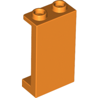 Lego Panel 1 x 2 x 3 [Side Supports / Hollow Studs] / Orange