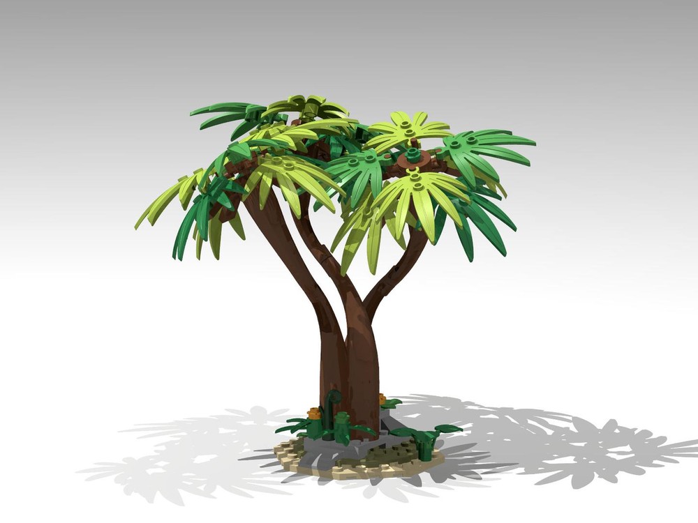 Lego 3 Palm Trees