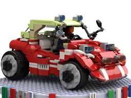 PUMA, Dune Buggy, on turnable stage