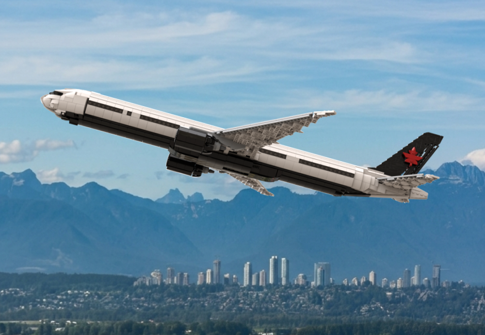 Lego Boeing 777-300ER - Air Canada Livery (1:100)