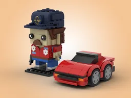 Magnum + Ferrari 308 GTS