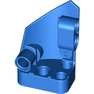 Lego Technic Panel Fairing #2 Small Smooth Short, Side B / Blue