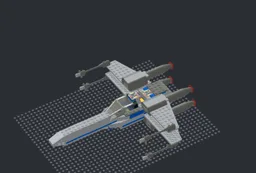 modified z 95 headhunter with astromech and s foils (eiattu's defense fleet & cilpar's resistance)