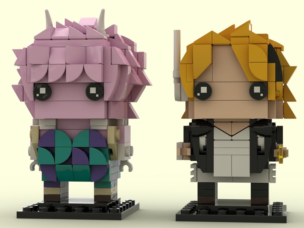 Lego Denki Kaminari & Mina Ashido - My Hero Academia BrickHeadz