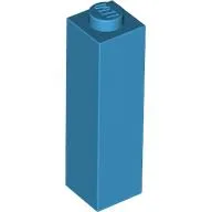 Brick 1 x 1 x 3 / Dark Azure