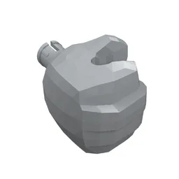 Hand Hulk - Right / Light Bluish Gray