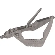 Large Figure Weapon Blade, Protosteel Talon (Hahli Mahri) / Pearl Light Gray