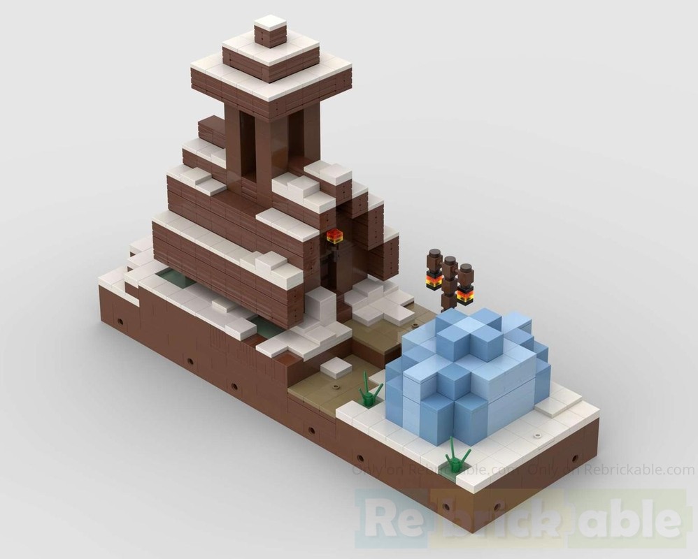 Lego the better snow village C: