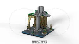 Ultramicro Diorama : Bo-katan's Castle