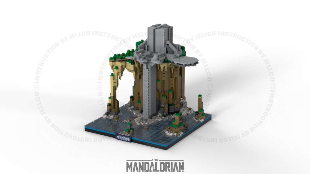 Lego Ultramicro Diorama : Bo-katan's Castle