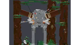 Endor AT-ST takedown!