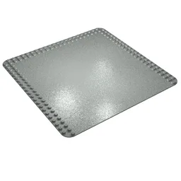 Baseplate 24 x 24 with Studs on Edges / Light Gray