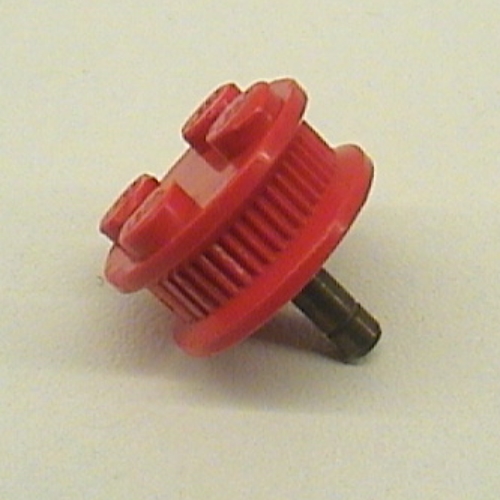 Lego Wheel Old with 4 Studs and Traction Teeth