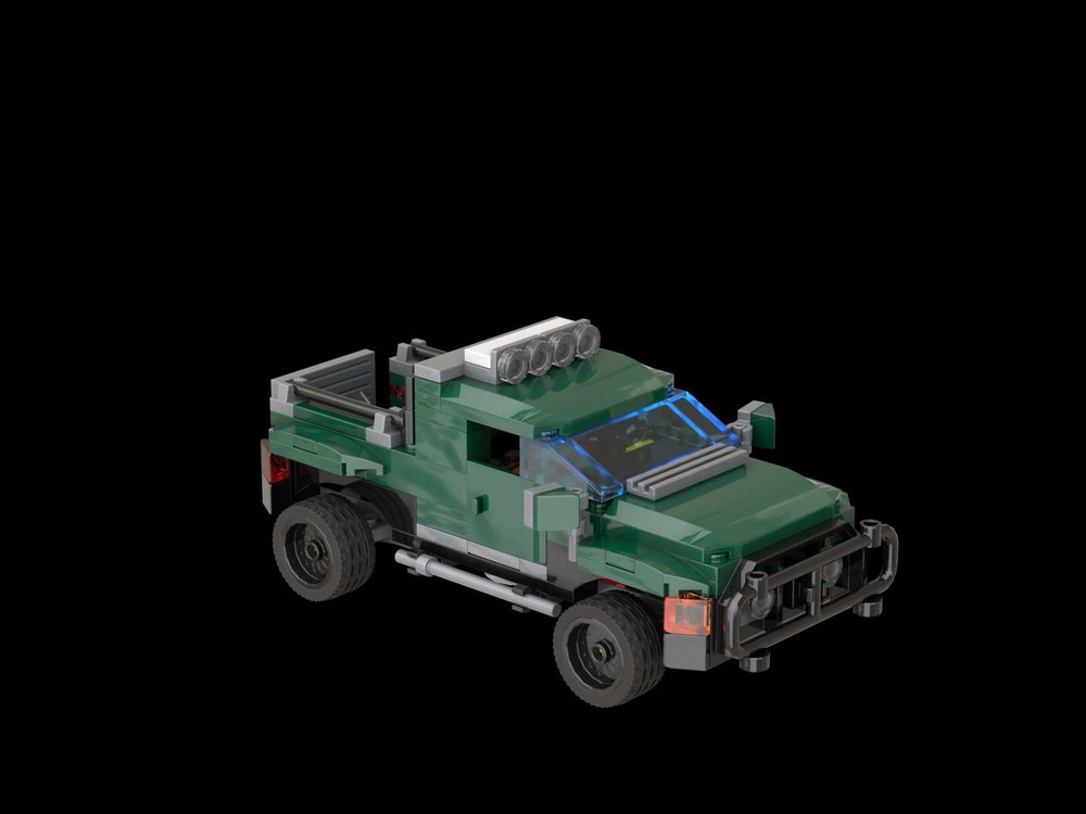 Lego Forest Pick-up ranger model