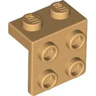 Bracket 1 x 2 - 2 x 2 / Warm Tan