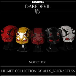 Dare Devil Cowl (Helmet Series)