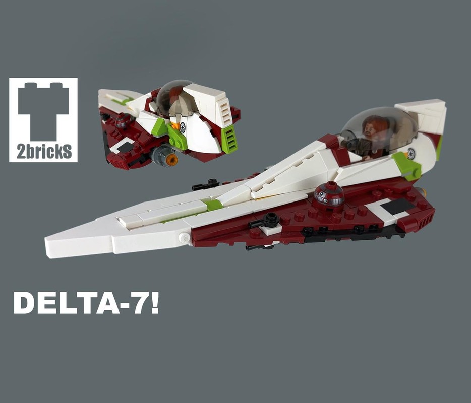 Lego Delta 7 Version 2 (2025 update)