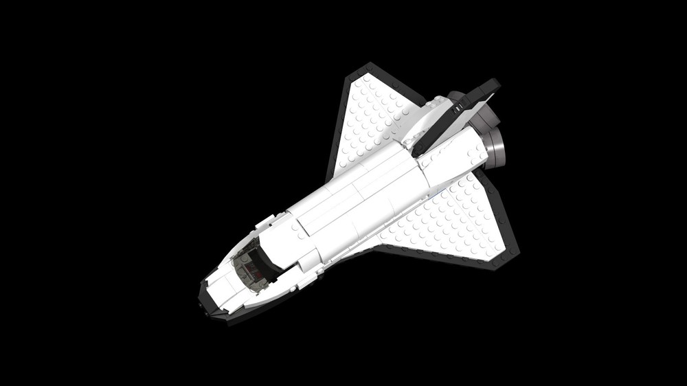 Lego Lunar Station Supply Shuttle