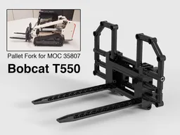 Pallet Fork for MOC 35807 - Bobcat T550