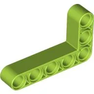 Technic Beam 3 x 5 L-Shape Thick / Lime