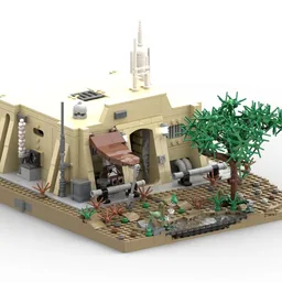The Mandalorian - Mando&Grogu Homestead on Nevarro