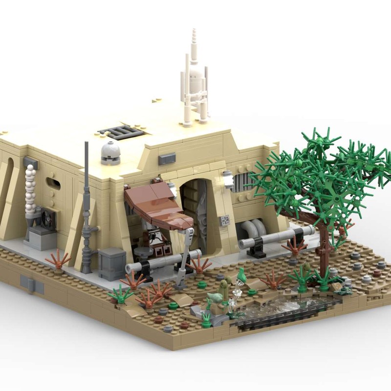 Lego The Mandalorian - Mando&Grogu Homestead on Nevarro
