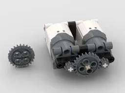 2 L-Motor drive slow/fast