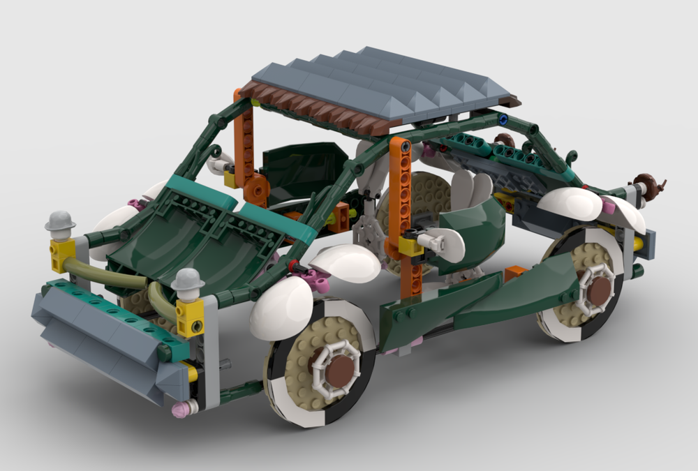 Lego Orchid car - 10311 Orchid alternate