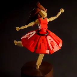 Red Dress Dancer,