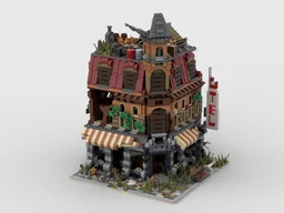 lego set 10182 cafe corner apocalypse version
