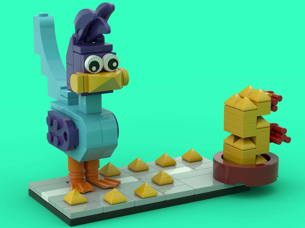 Lego Road Runner (Bird Seed Galore Edition)