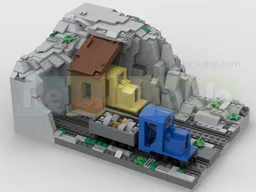 Narrow gauge Quarry Diorama