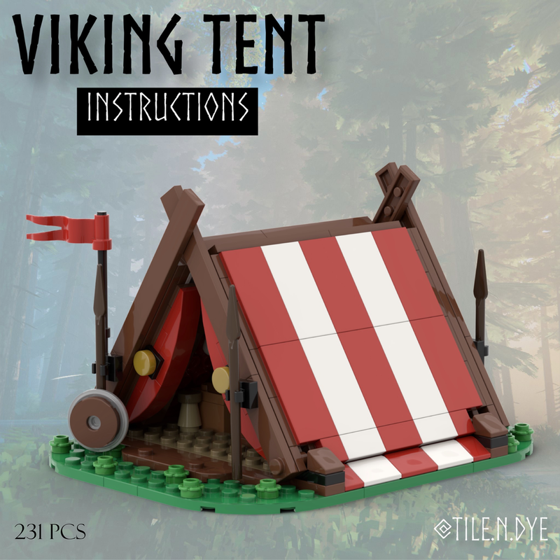 Lego VIKING TENT - VIKING THEME