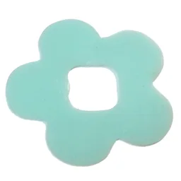 Clikits Icon Accent, Flower 2 7/8 x 2 7/8, 5 Petals / Trans-Very Lt Blue