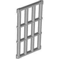 Lego Door Grill 1 x 4 x 6 / Light Bluish Gray