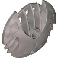 Large Figure Shield 5 x 5 with 7 Fins / Pearl Light Gray